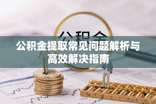 成安公积金提取常见问题解析与高效解决指南